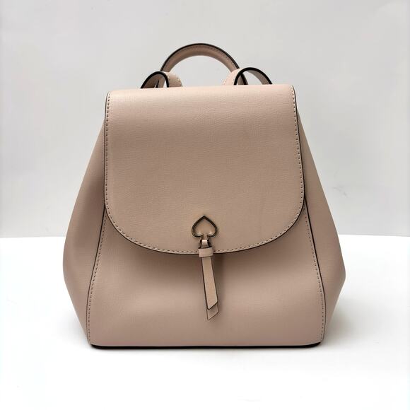 kate spade Handbags - Kate Spade Adel Medium Flap Backpack Purse Warmbeige Baby Pink